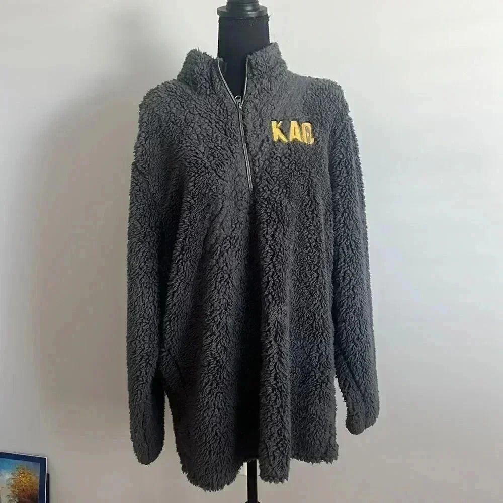 Kappa Alpha Theta, quarter zip coat by Oxford America